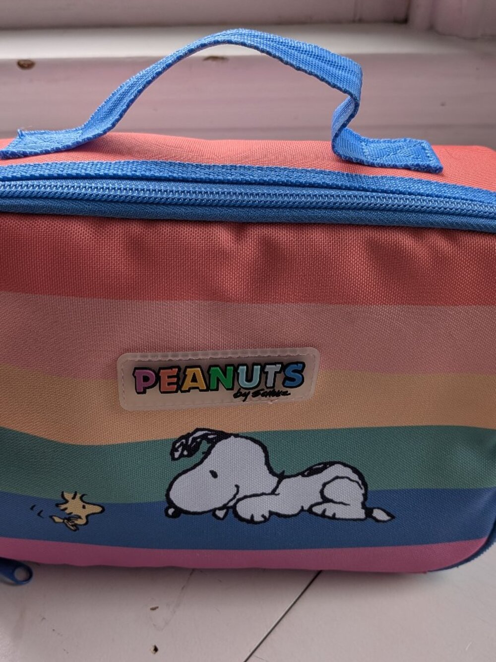 Snoopy Peanuts Kids Lunch Box / Insulated Lunch Bag for School
